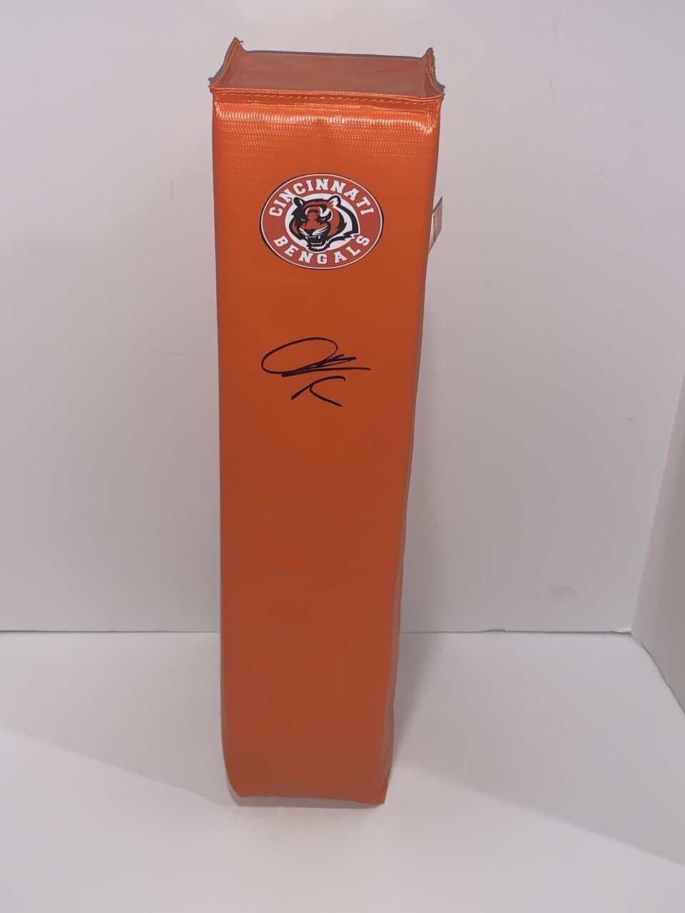 CHAD JOHNSON OCHOCINCO SIGNED TOUCHDOWN PYLON CINCINNATI BENGALS PROOF JSA COA
