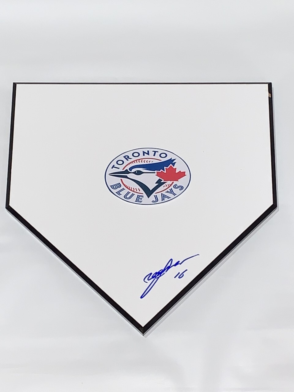 YUSEI KIKUCHI SIGNED HOME PLATE PLAQUE TORONTO BLUE JAYS COLLECTIBLE MEMORABILIA