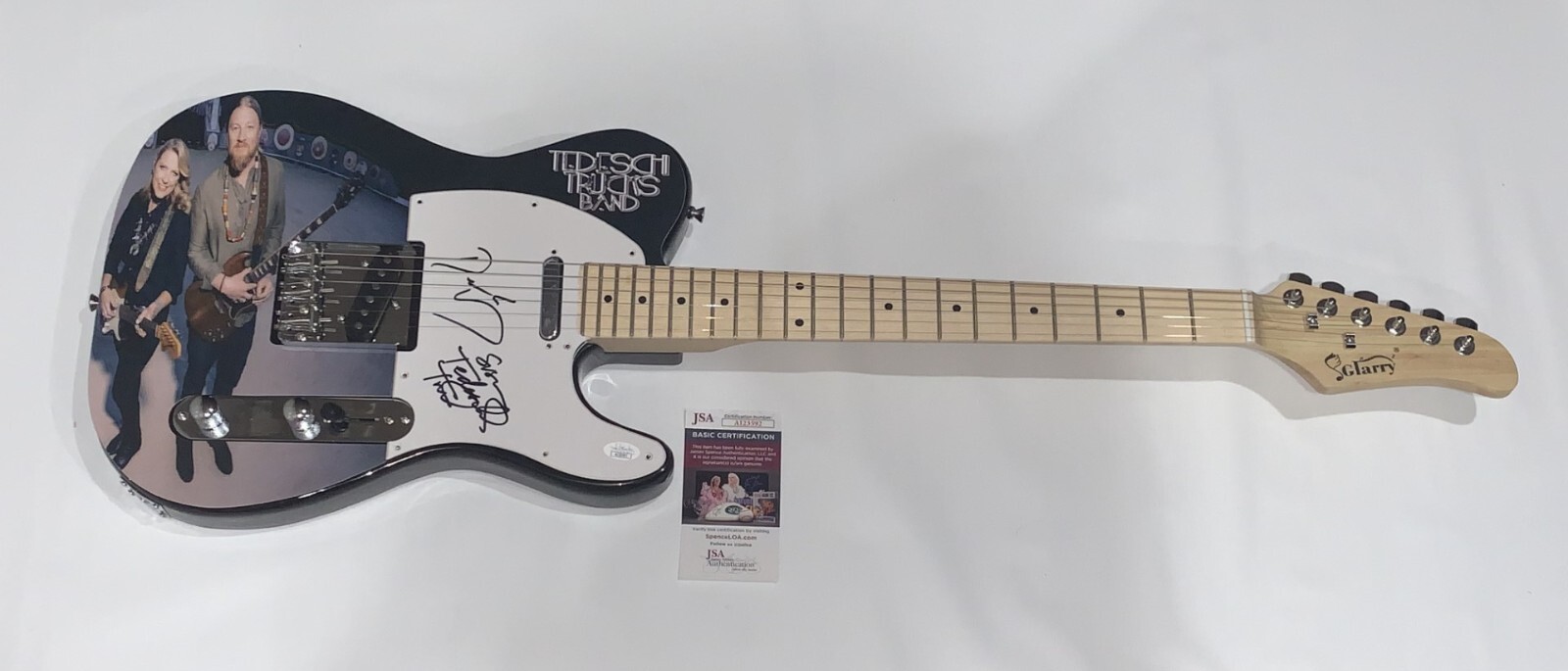 THE TEDESCHI TRUCKS BAND SIGNED CUSTOM ELECTRIC GUITAR DEREK SUSAN JSA COA
