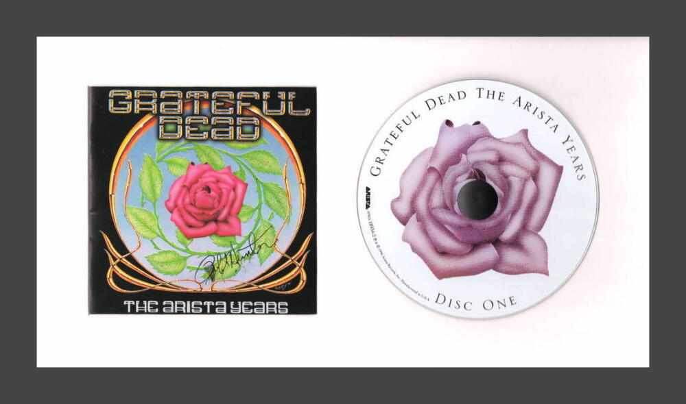 Robert Hunter Signed Autograph Grateful Dead The Arista Years CD Display JSA COA
