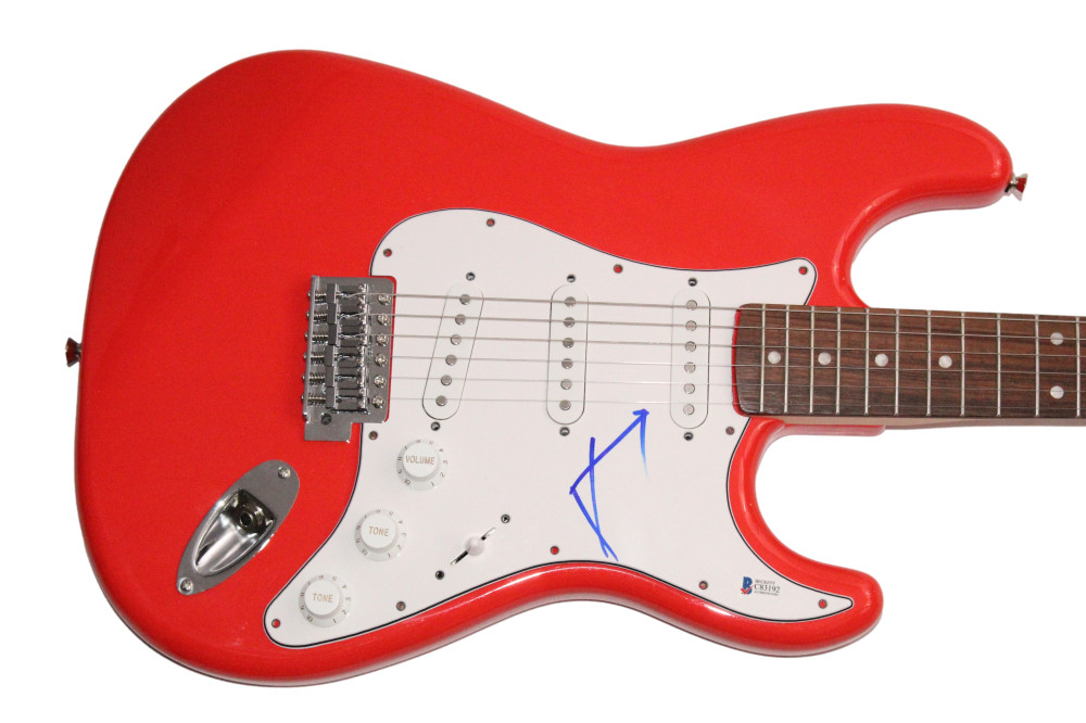 Jared Leto Signed Autograph Fender Electric Guitar Thirty Seconds to Mars w/ BAS

