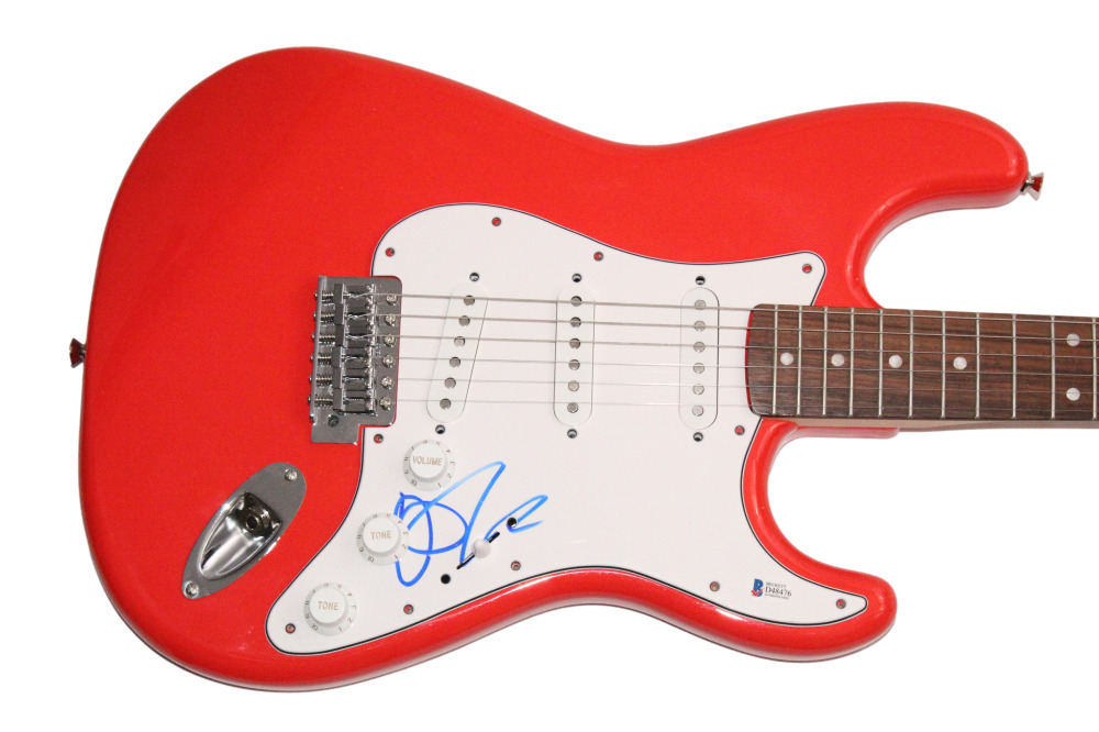 Dave Gahan Depeche Mode Signed Autograph Fender Electric Guitar - Beckett COA
