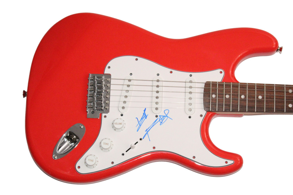 Keith Richards The Rolling Stones Signed Autograph Fender Electric Guitar JSA
