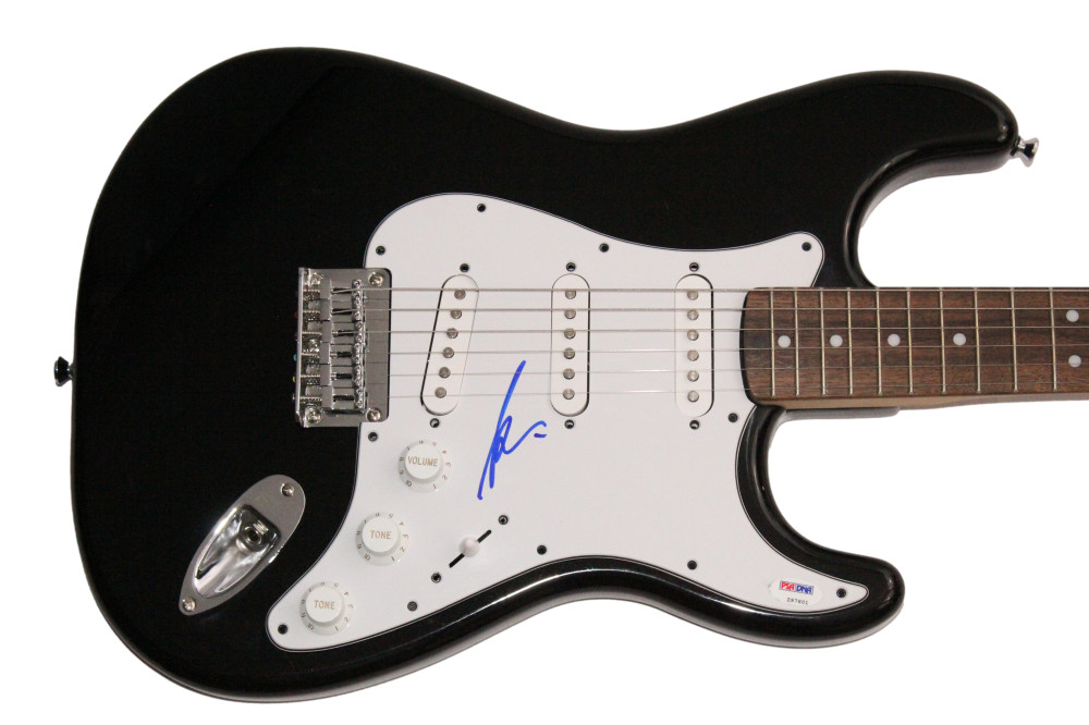 Shania Twain Signed Autograph Full Size Fender Electric Guitar Queen of Me PSA
