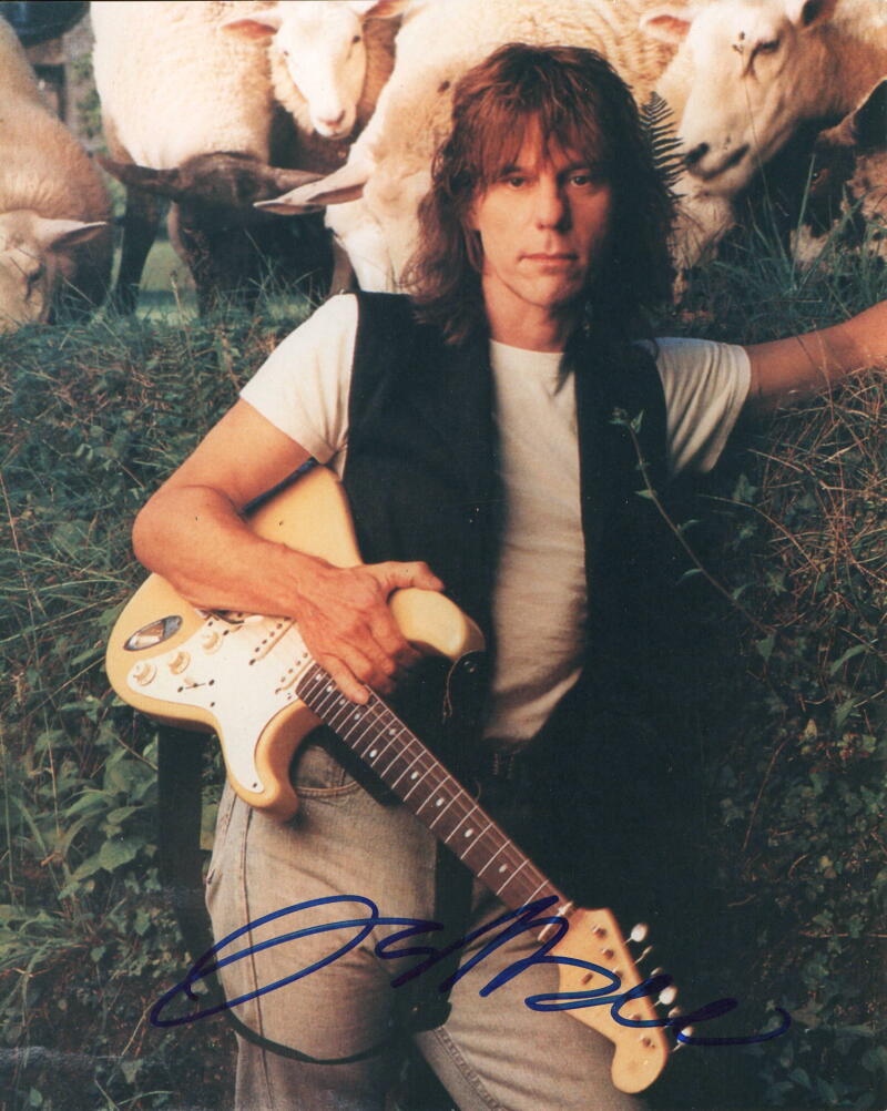 Jeff Beck Signed Autograph 8x10 Photo - Wired Blow by Blow Guitar God w/ JSA COA
