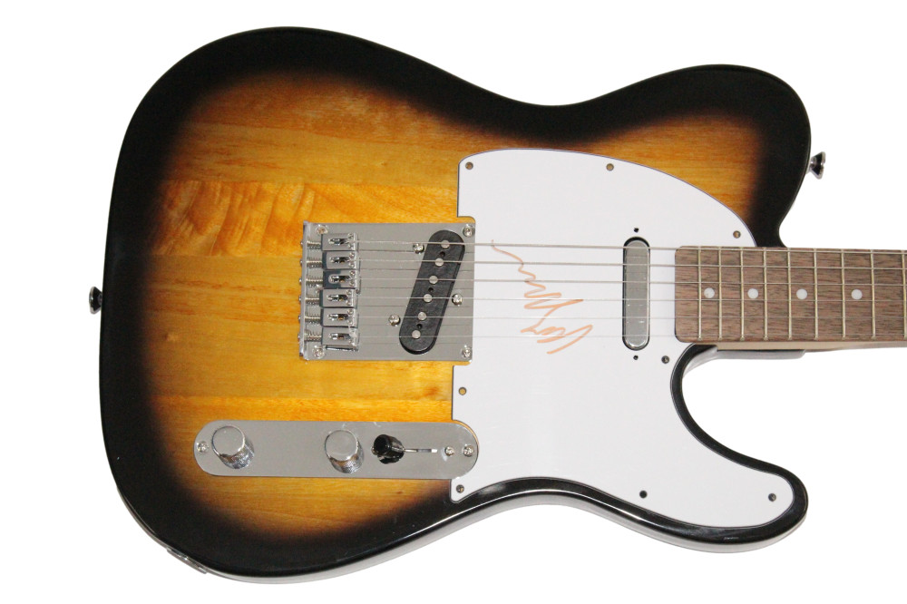 Van Morrison Signed Autograph Fender Electric Guitar - Astral Weeks JSA COA
