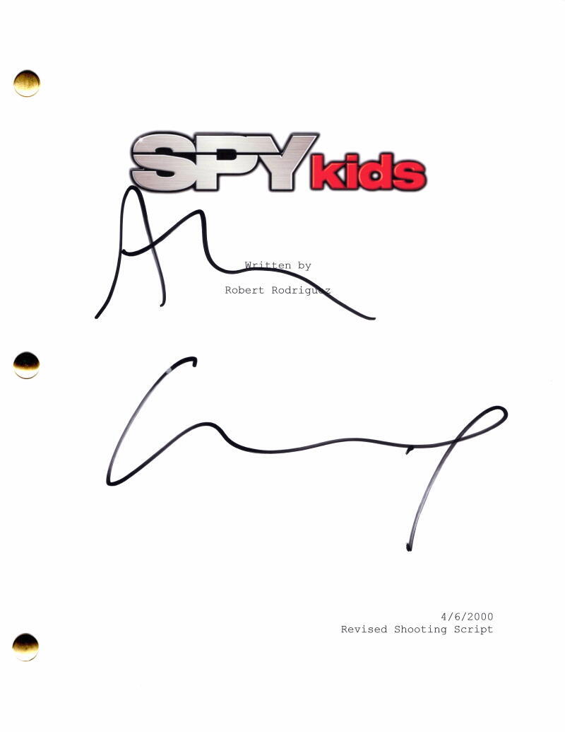 Alan Cumming Signed Autograph Spy Kids Full Movie Script - The Good Wife
