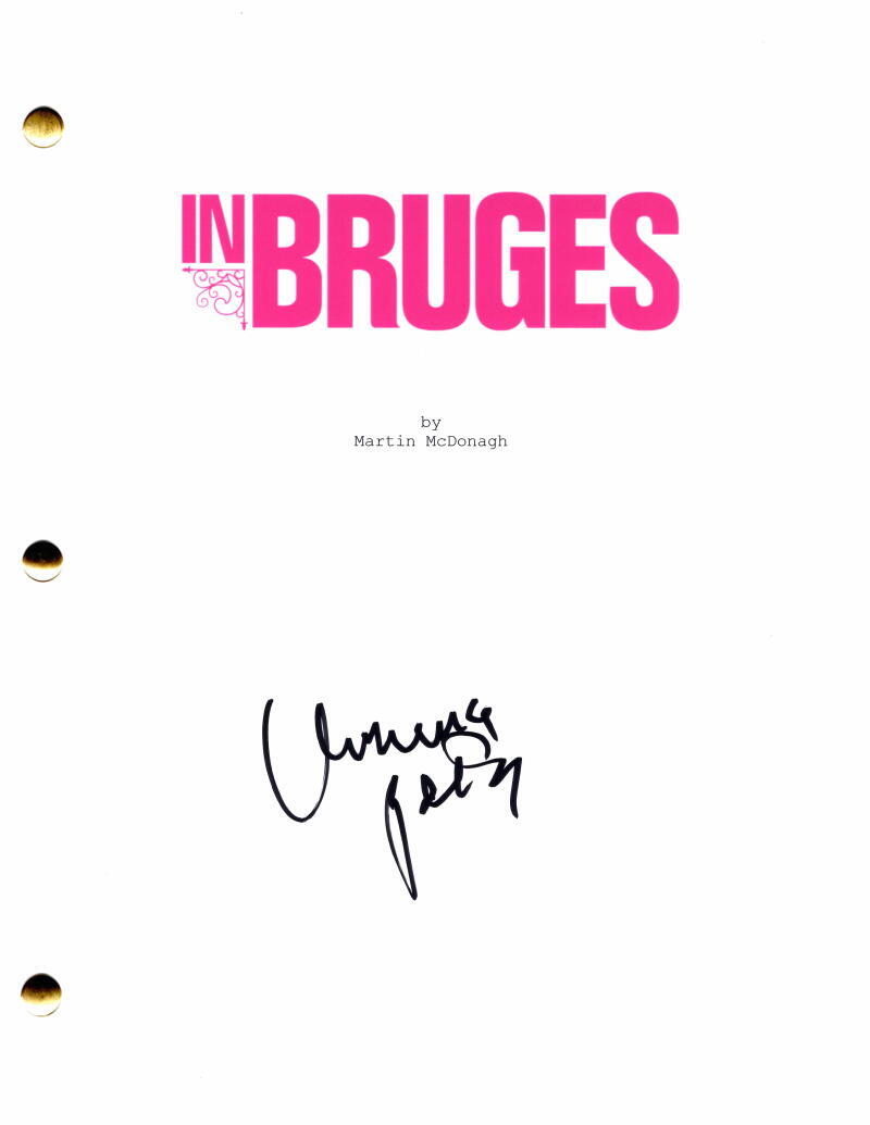 Clemence Posey Signed Autograph In Bruges Full Movie Script - w/ Colin Farrell
