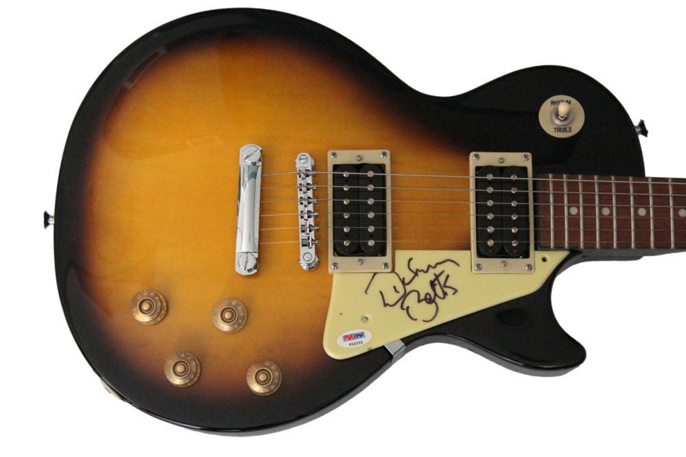 Dickey Betts Allman Brothers Band Signed Autograph Epiphone Les Paul Guitar PSA
