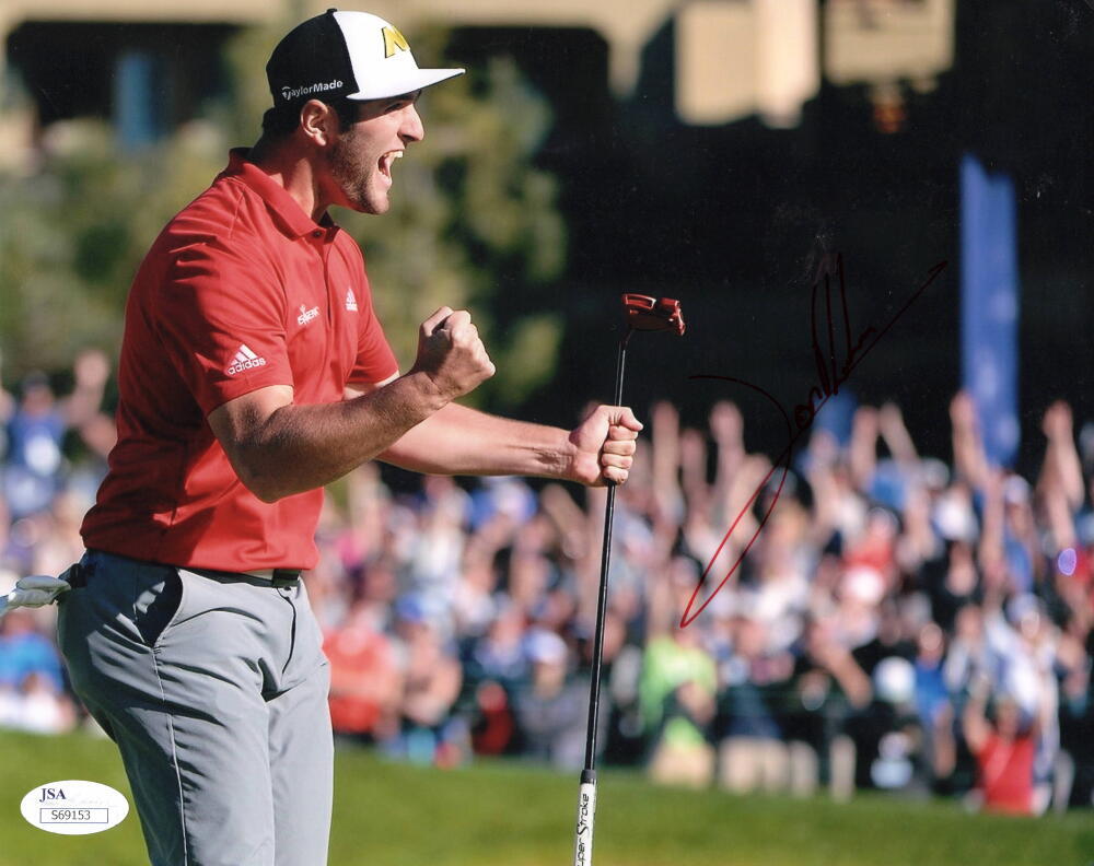 Jon Rahm Signed Autograph 8x10 Photo - 2023 Masters Champion World #1 Golfer JSA
