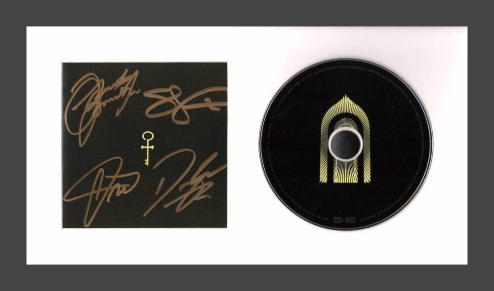 Greta Van Fleet Band Signed Autograph Battle at Garden's Gate CD Display JSA COA
