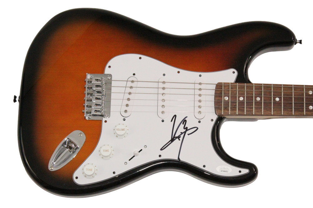 Vince Neil Motley Crue Signed Autograph Fender Electric Guitar Dr. Feelgood JSA
