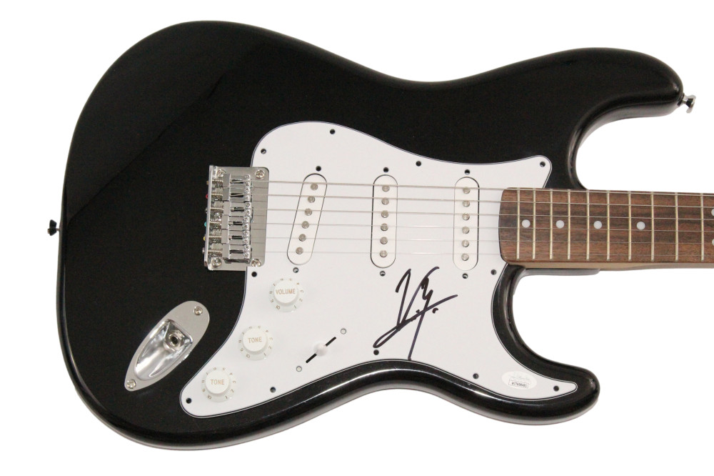 Vince Neil Motley Crue Signed Autograph Full Size Fender Electric Guitar w/ JSA
