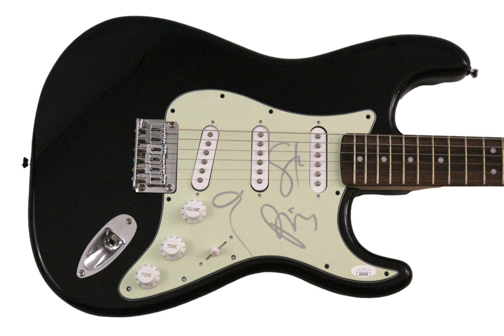 Interpol Band Signed Autograph Fender Electric Guitar Paul Banks +2 w/ JSA COA
