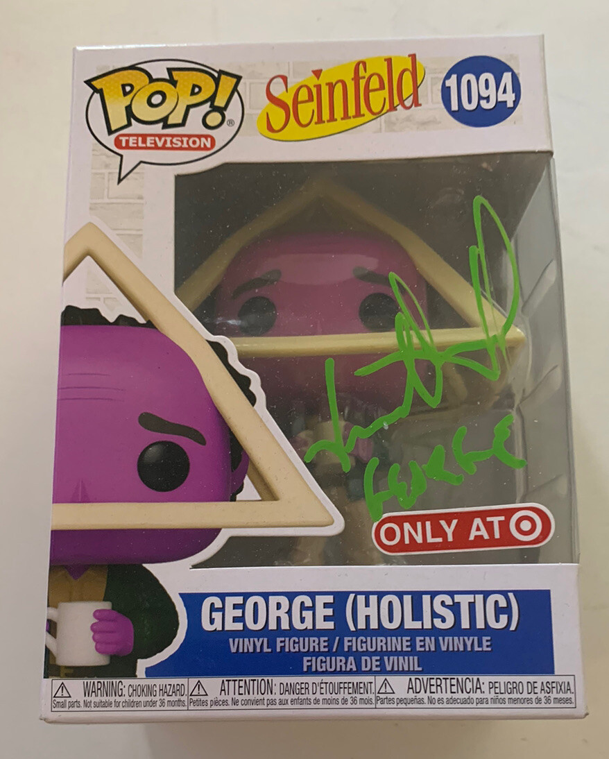 Seinfeld George Jason Alexander Signed Autographed Pop Figure 1094 BAS Certified

