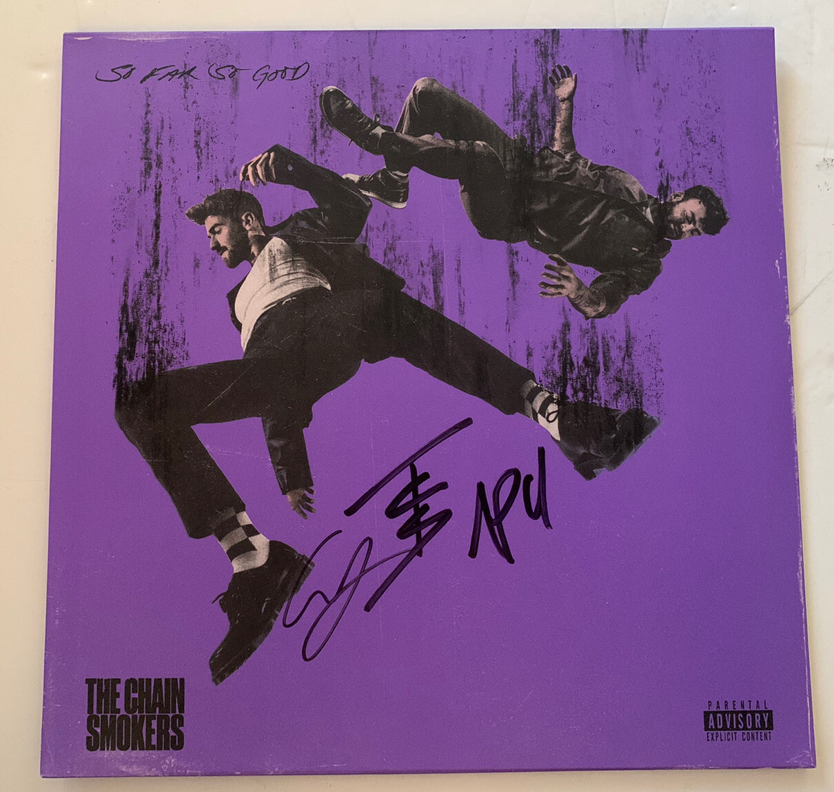 The Chainsmokers Signed Autographed So Far So Good LP Record BAS Certified
