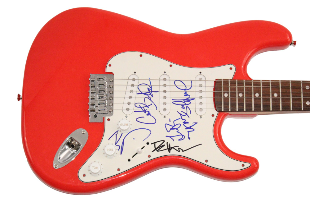 Dave Matthew Band Signed Autograph Fender Electric Guitar - Dave, LeRoi +3 JSA
