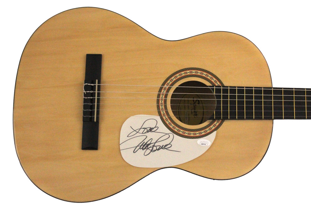 Mike Love The Beach Boys Signed Autograph Fender Acoustic Guitar w/ JSA COA
