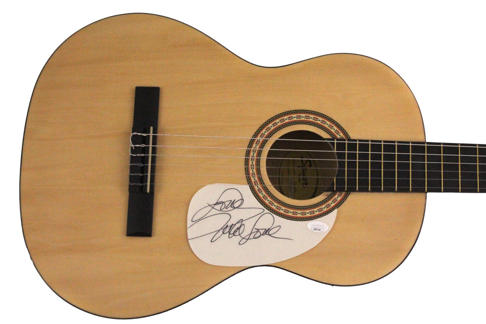 Mike Love The Beach Boys Signed Autograph Full Size Fender Acoustic Guitar - JSA
