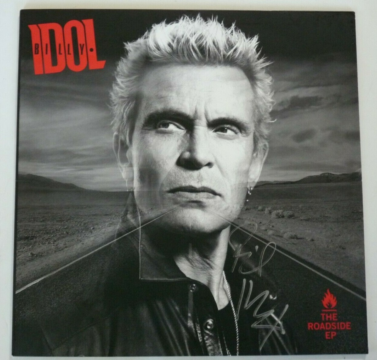 Billy Idol Signed Autographed The Roadside LP EP Record BAS Beckett Certified
