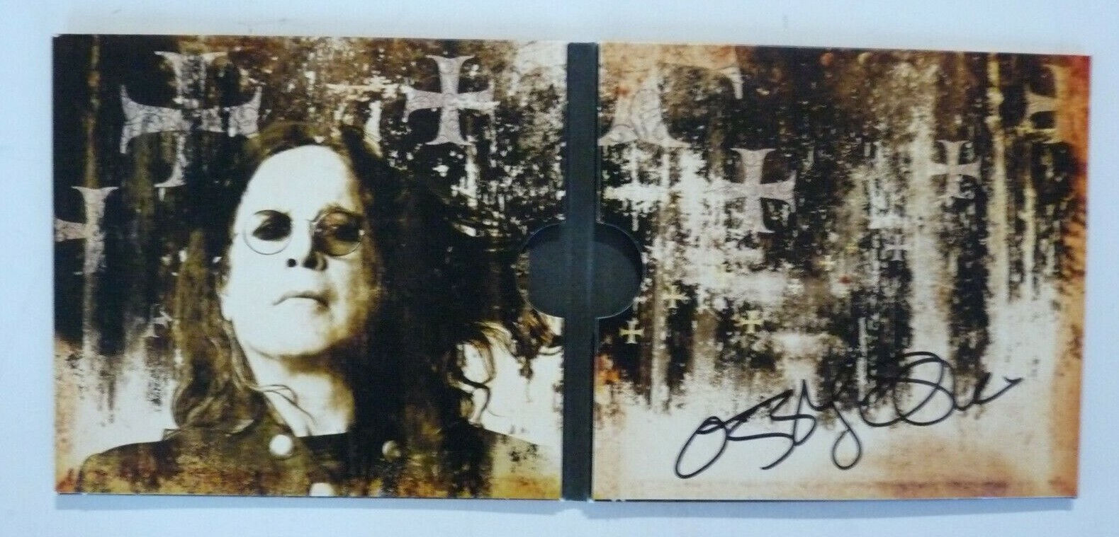 Ozzy Osbourne Signed Autographed Memoirs Of A Madman CD Beckett Certified