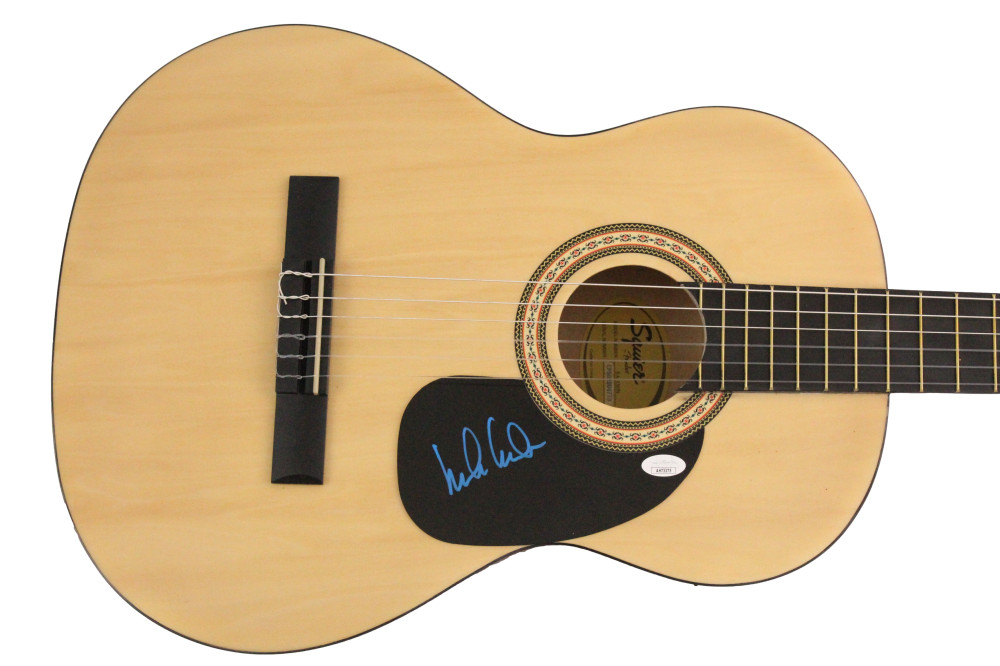 Mike McDonald Signed Autograph Fender Guitar Doobie Brothers Steely Dan JSA COA
