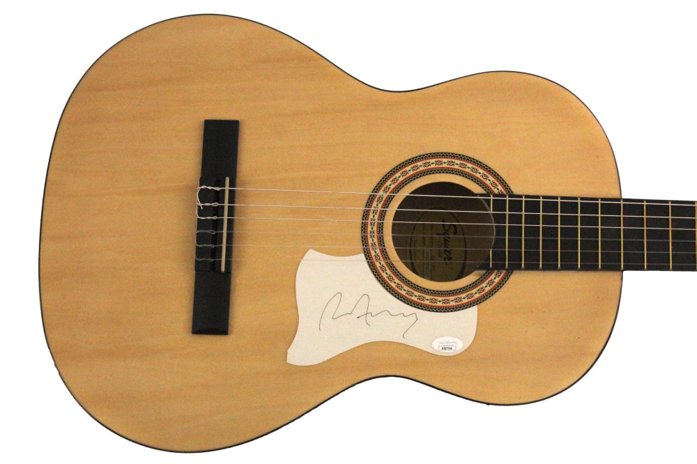 Bryan Ferry Roxy Music Signed Autograph Fender Acoustic Guitar w/ JSA COA
