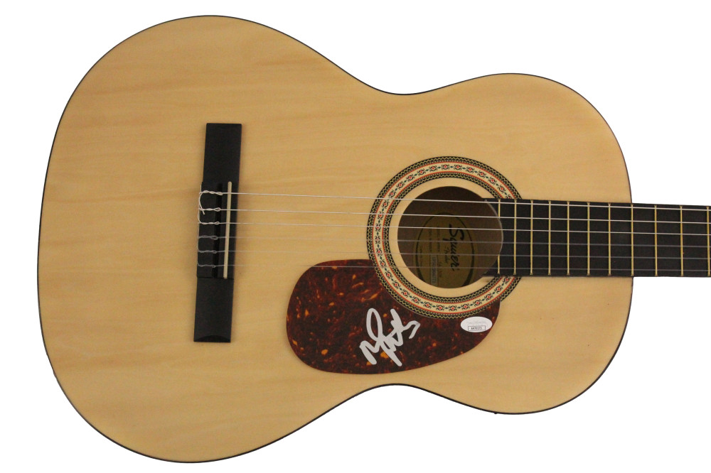Mike Mills REM Signed Autograph Full Size Fender Acoustic Guitar w/ JSA COA
