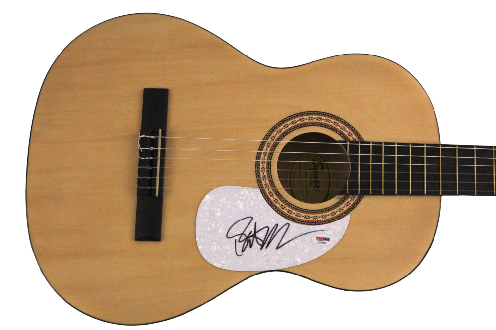 Pat Monahan Train Signed Autograph Full Size Fender Acoustic Guitar w/ PSA COA
