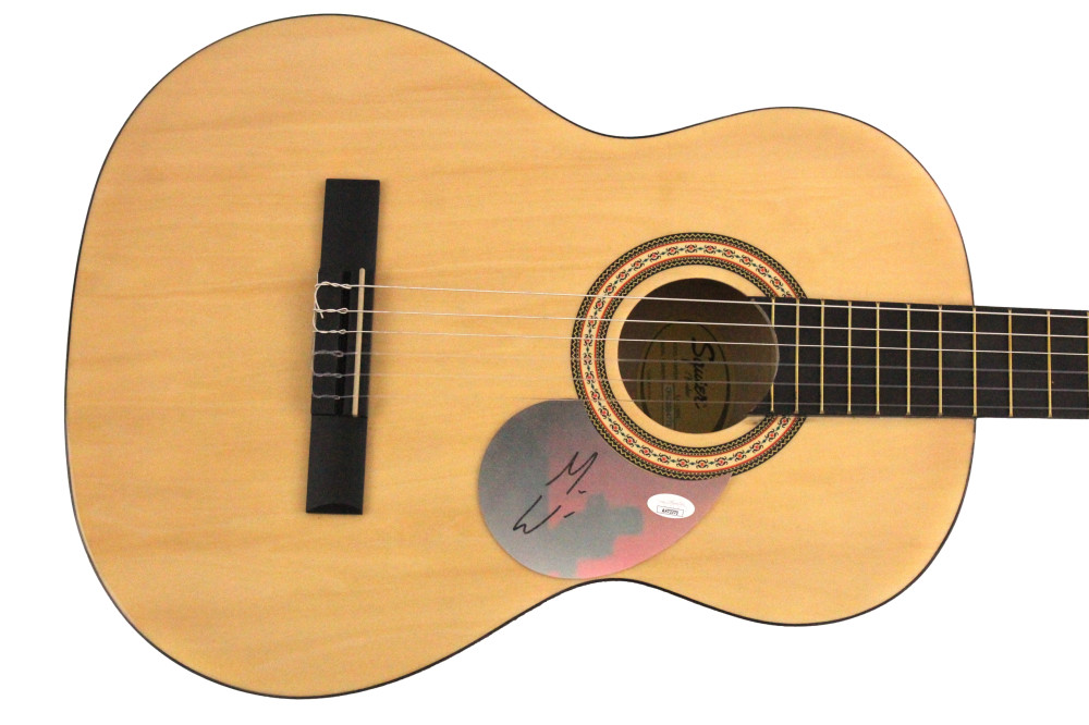 Morgan Wallen Signed Autograph Fender Acoustic Guitar - Country Music w/ JSA COA
