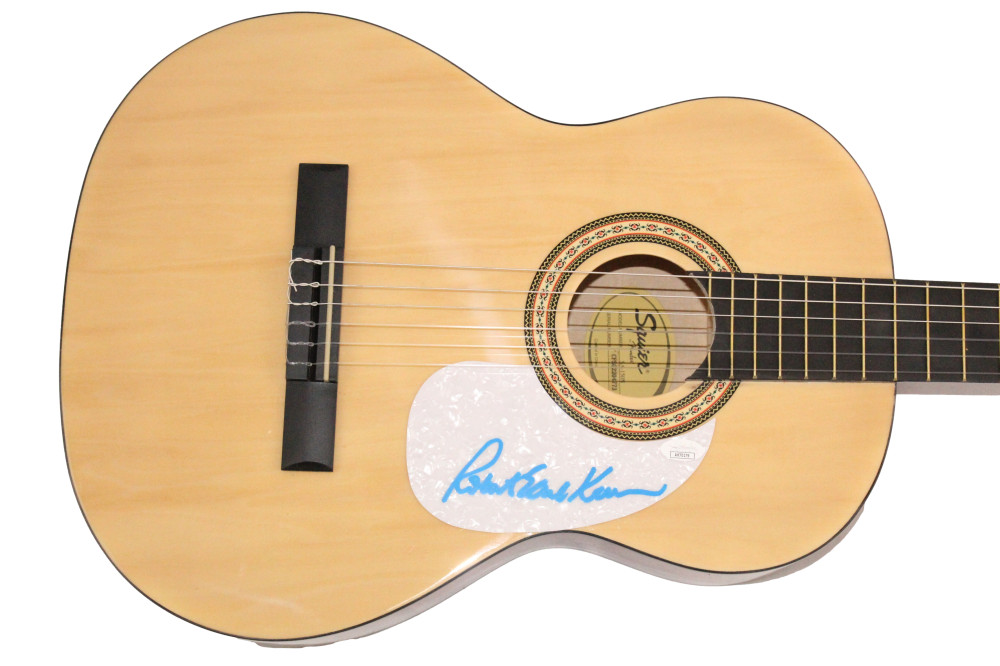 Robert Earl Keen Signed Autograph Full Size Fender Acoustic Guitar - JSA COA
