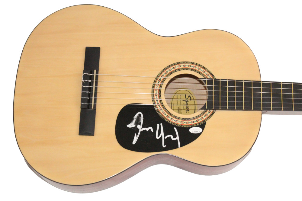 Dennis Quaid Signed Autograph Fender Acoustic Guitar - and the Sharks w/ JSA COA

