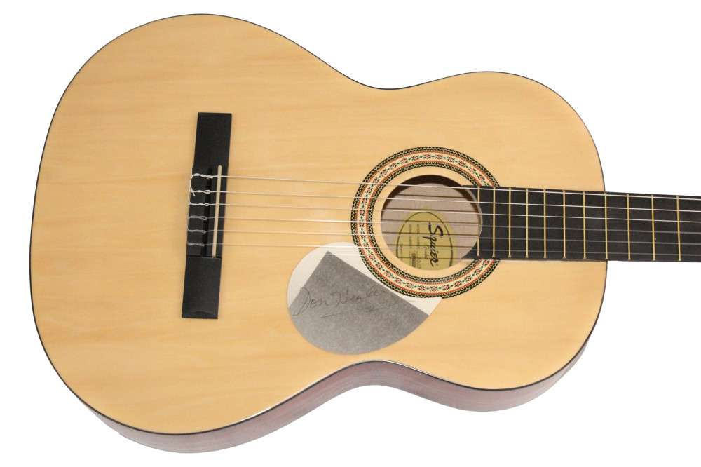 Don Henley Eagles Signed Autograph Full Size Fender Acoustic Guitar w/ JSA COA
