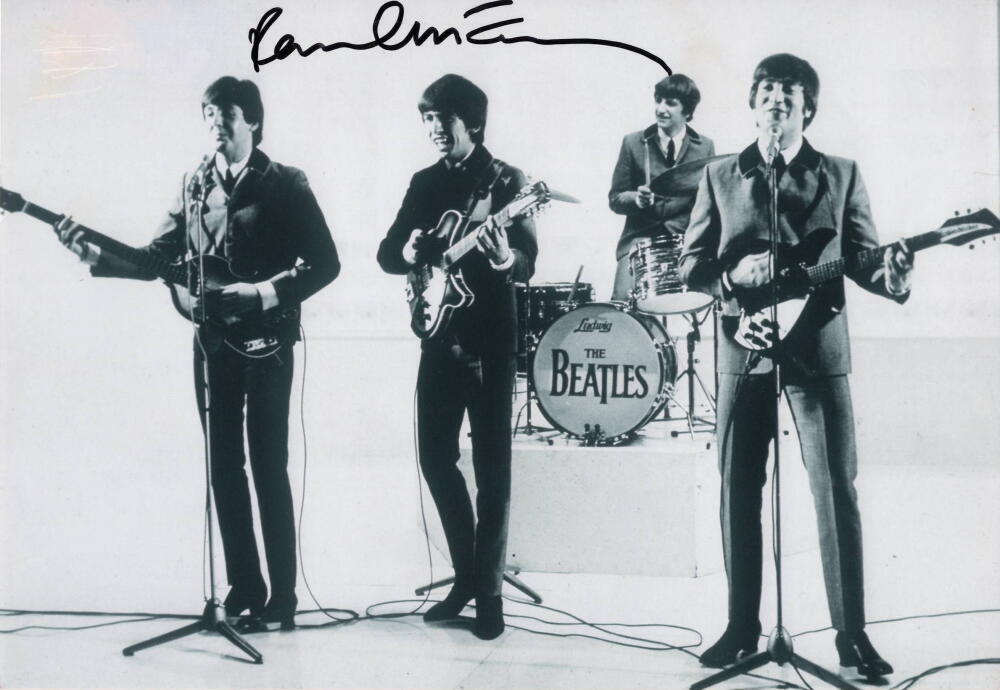 Paul McCartney The Beatles Signed Autograph 8x12 Photo - w/ Caiazzo & JSA COA
