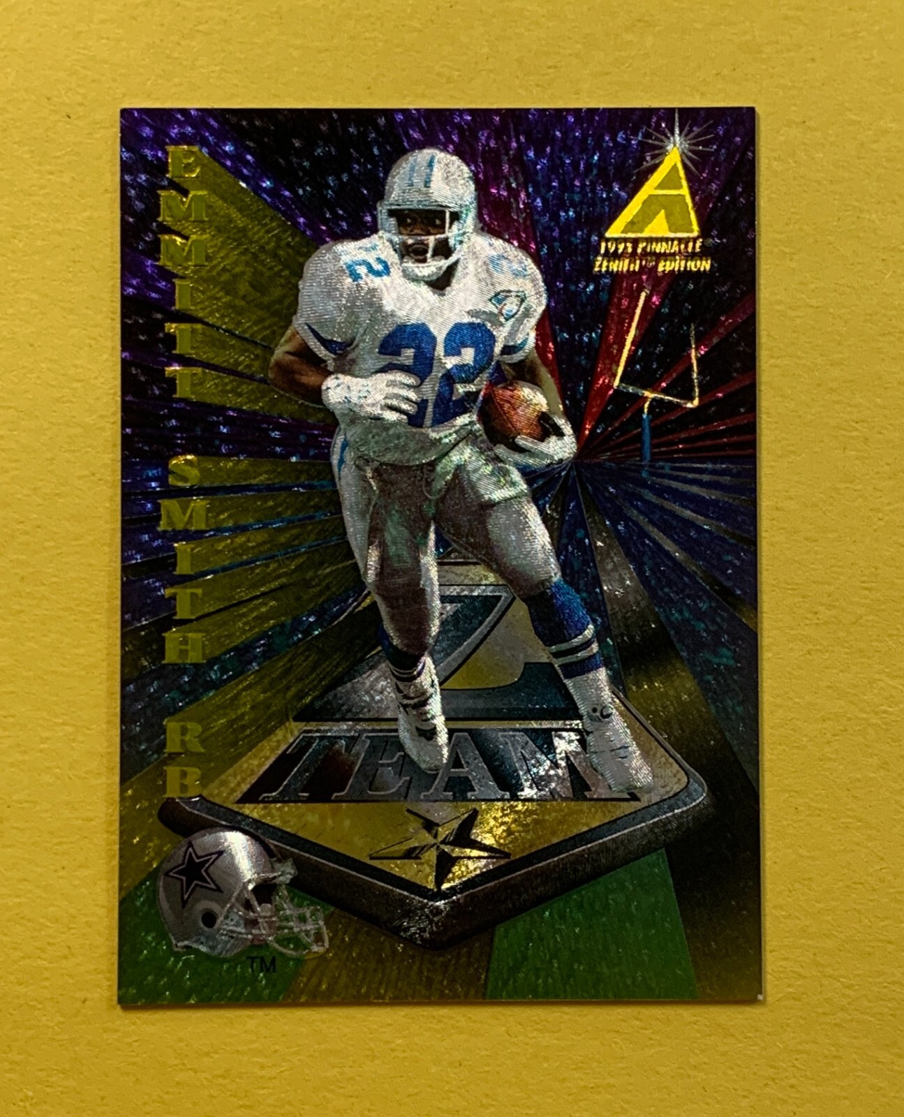 1995 PINNACLE Z TEAM EMMITT SMITH #ZT3 COWBOYS
