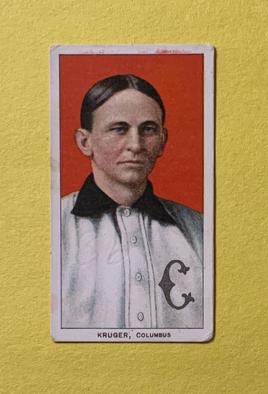 1906-11 T206 PIEDMONT 350 OTTO KRUGER COLUMBUS SENATORS COLLECTIBLE MEMORABILIA
