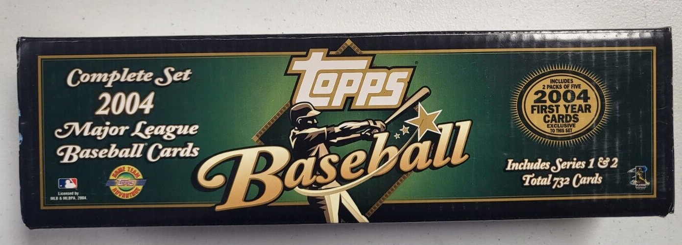 2004 TOPPS BASEBALL COMPLETE CARD SET 732 COMPLETE YADIER MOLINA RC
