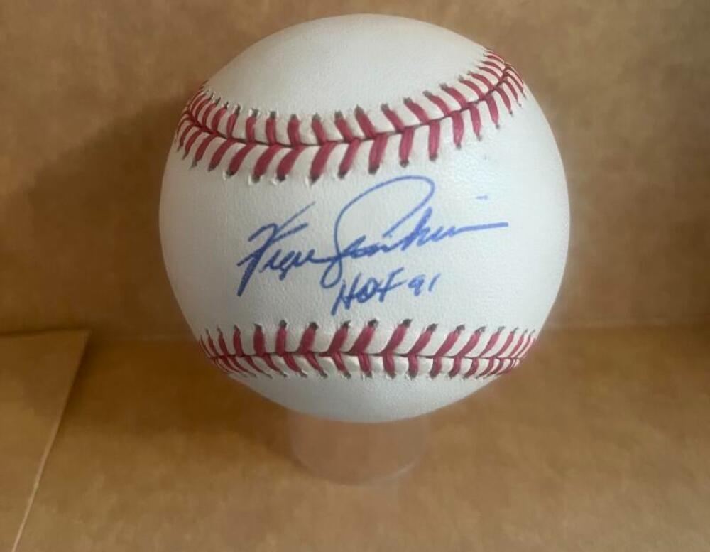 FERGIE JENKINS CUBS HOF 91 SIGNED VINTAGE N.L. BASEBALL BAS AUTHENTICATED
