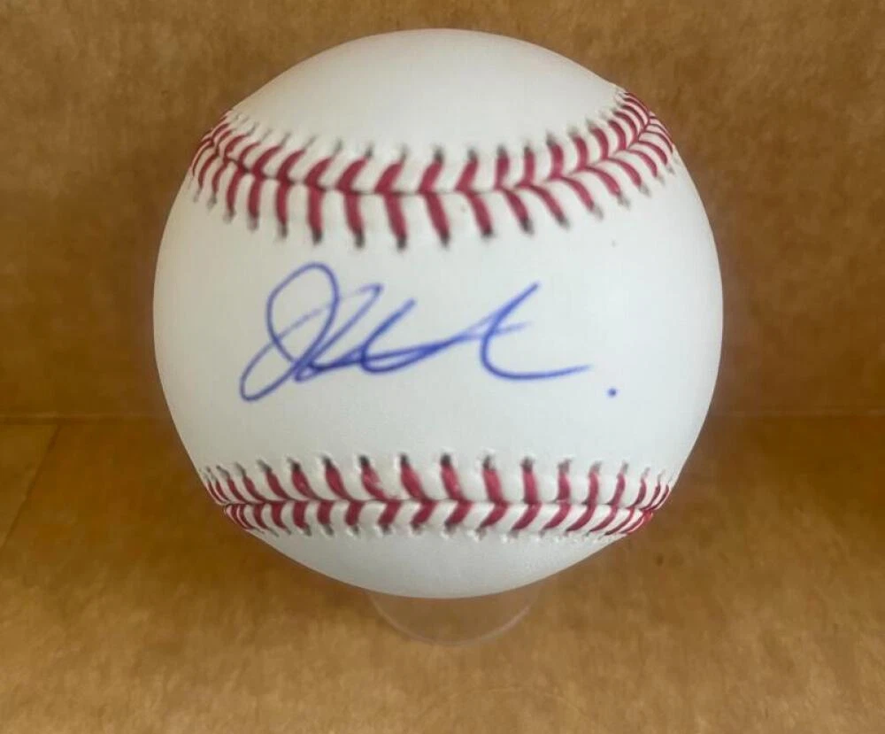 JAY ALLEN REDS SIGNED AUTOGRAPHED M.L. BASEBALL BECKETT AUTHENTICATED
