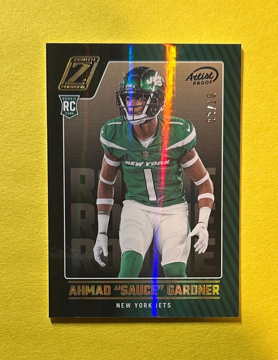 2022 PANINI ZENITH AHMAD 