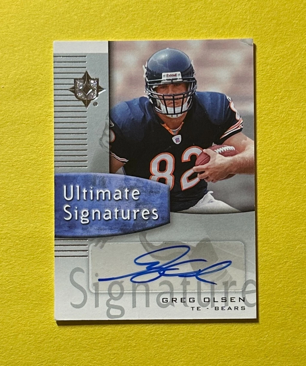 2007 UPPER DECK ULTIMATE GREG OLSEN ULTIMATE SIGNATURES #US-GO BEARS
