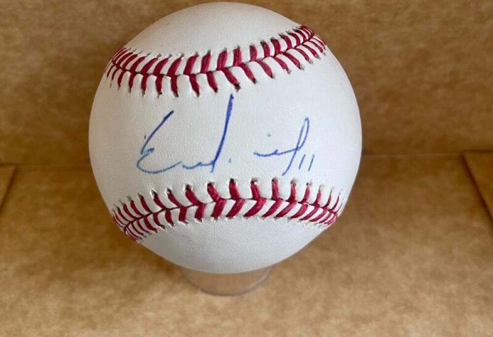 ENDER INCIARTE BRAVES/METS SIGNED AUTO M.L. BASEBALL BECKETT AUTHENTICATION
