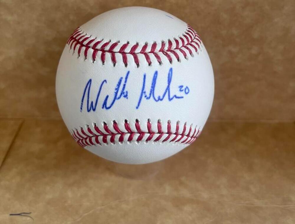 WILLIE MACLVER COLORADO ROCKIES SIGNED AUTO M.L. BASEBALL BAS R98346
