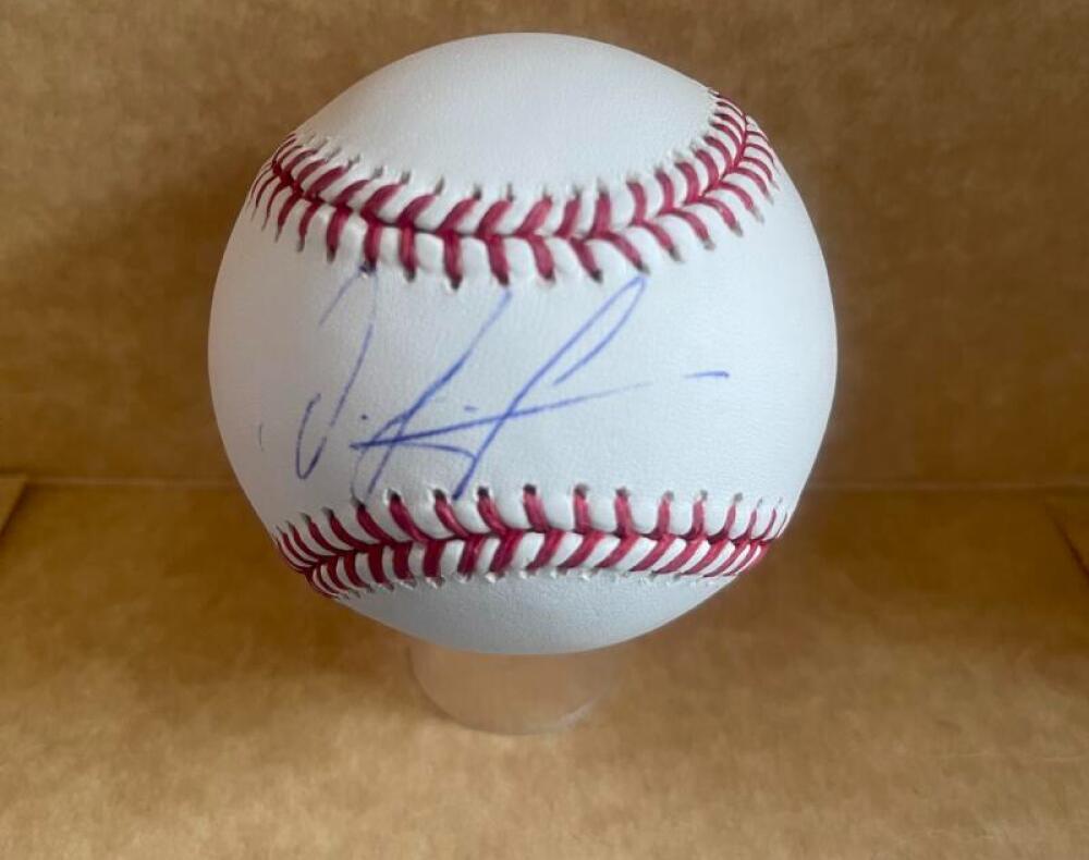 ORLANDO ARCIA ATLANTA BRAVES SIGNED AUTO M.L. BASEBALL BECKETT AUTHENTICATED
