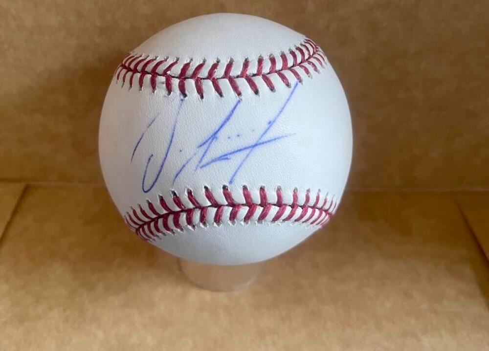 ORLANDO ARCIA ATLANTA BRAVES SIGNED AUTO M.L. BASEBALL BECKETT AUTHENTICATED
