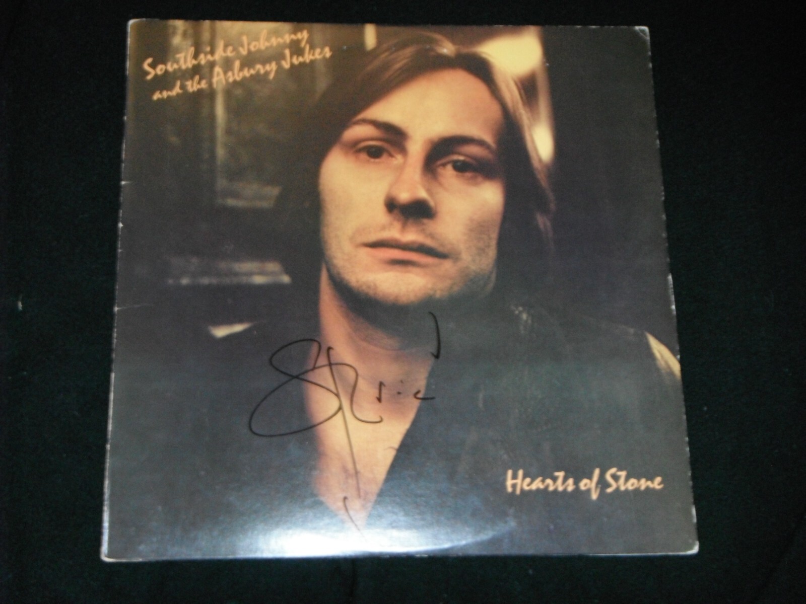 SOUTHSIDE JOHNNY AND THE ASBURY JUKES HEARTS VINYL SIGNED BY STEVIE VAN ZANDT
