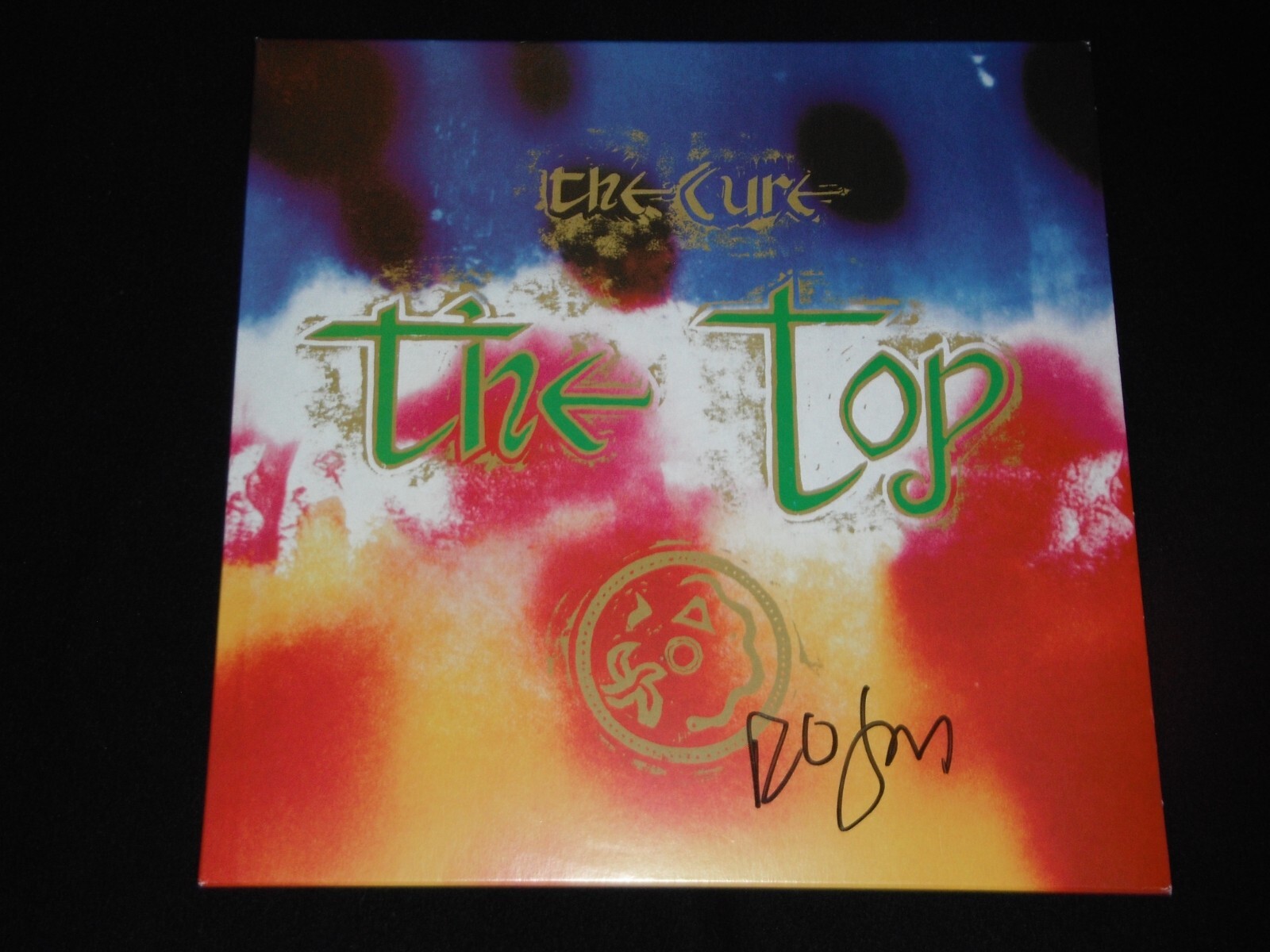 THE CURE SIGNED ROBERT SMITH THE TOP VINYL ALBUM

