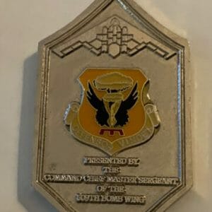 509th Bomb Wing Command Chief Master Sergeant B2 Air Force Challenge Coin B6
Opens in a new window or tab