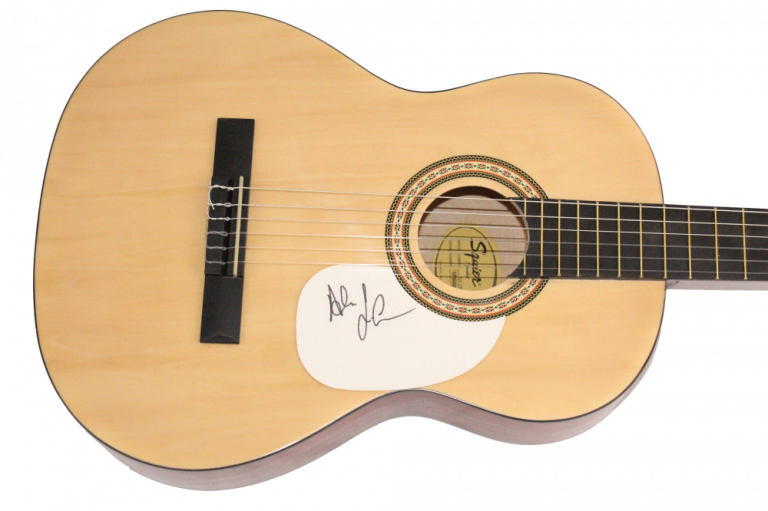 ALEX LIFESON RUSH SIGNED AUTOGRAPH FENDER ACOUSTIC GUITAR MOVING PICTURES W/ JSA
 COLLECTIBLE MEMORABILIA