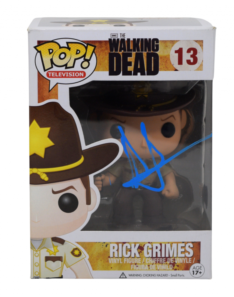 Andrew Lincoln Signed Autograph Funko Pop Rick Grimes The Walking Dead BAS COA
Opens in a new window or tab